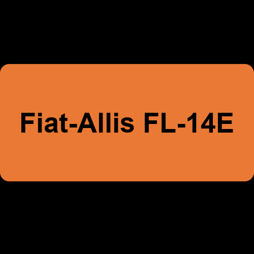 Fiat-Allis FL-14E